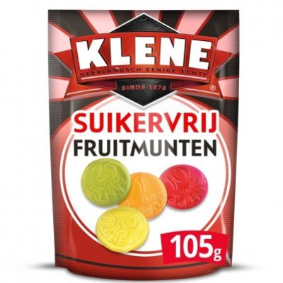 Klene Fruitmunten suikervrij